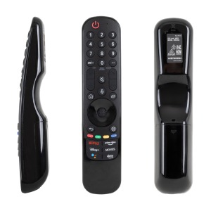 WEKO KL LG MR22GA AKB76039904 Netflix-Prime Video-Disney+ Painikkeilla toimiva ääniohjattava LCD-LED-TV:n Magic Remote