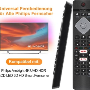 Philips 75PUS6754/12 65PUS6754/12 65PUS6704/12 55PUS6754/12 Ambilight Akıllı LED TV'ler için Philips Uzaktan Kumanda 